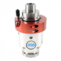 Mandrin d'angle HQD ISO30/HSK63F pour routeur CNC, fraiseuse, mandrin réglable 7000-12000 tr/min