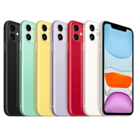 Téléphone portable d'occasion de marque, original des États-Unis, pour iPhone 11, reconditionné, téléphones d'occasion de haute qualité
