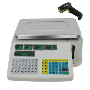 Báscula Veidt de 30 kg con Impresión de Etiquetas de Código de Barras, Pantalla LED, Material ABS, Personalizable, Precisión de 10 g, Sin Poste, para Comercio Minorista y Supermercados TM-A12a 30 - Product Image 3