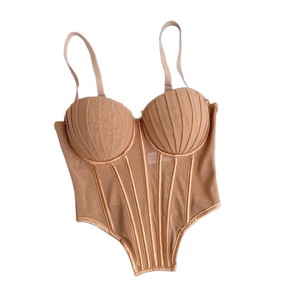 Fishbone Bra with Detachable Straps, Sexy Tubular Top That Cinches the Chest and Has Detachable Straps As a Back <strong>Support</strong> <strong>Vest</strong> - Product Image 5