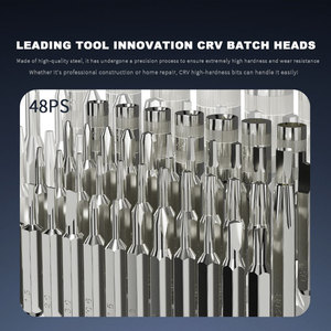 58-in-1 tự làm lớp Screwdriver Set thép xử lý cho Android Apple điện thoại di động máy tính nhà Đồng hồ sửa chữa loại bỏ công cụ OEM - Product Image 5