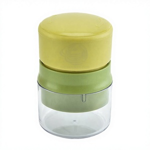 Accesorios de <span class=keywords><strong>Cocina</strong></span> de Plástico Manuales Inteligentes, Picador de Ajo, Rebanador de Verduras, Mini Prensa de Ajo, Picador de Cebolla - Product Image 2