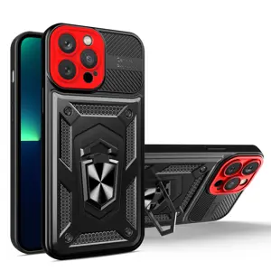 Maxun capa de celular à prova de choque, armadura com suporte de anel para infinix smart hd 2021 x657b hot 11 s