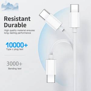 Câble de charge rapide USB-C vers iPhone PD 20W 5A avec blindage tressé pour iPhone 14/15 - Product Image 3