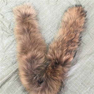 Abrigos de invierno con Cuello de piel de mapache - Product Image 2