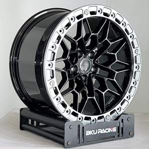 Bku 826เมตรล้อลากจริง beadlock สำหรับ BMW M3 M4 F30 F80 G20 G21 G22 G23 G82 G80 5x112ล้อ17 18 19นิ้วขอบล้อรถแข่ง - Product Image 2