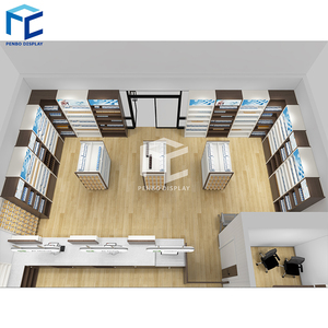 Penbo présentoir médical en métal en bois étagère de magasin de <span class=keywords><strong>pharmacie</strong></span> murale moderne pour magasin de <span class=keywords><strong>pharmacie</strong></span> - Product Image 6