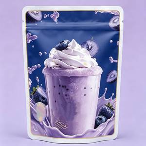 Wholesale Sticker Mylar Bags <strong>Starburst</strong> - Milk Tea &amp; Boba Themed High Barrier Pouch for Edible - Product Image 5