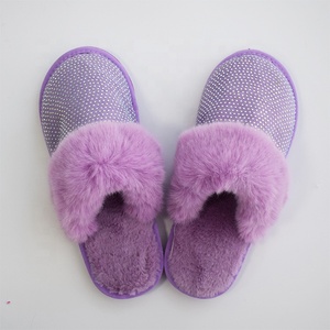 Pantofole <span class=keywords><strong>da</strong></span> Interno in Peluche per <span class=keywords><strong>Donna</strong></span>, Calde e Morbide, Sandali Chiusi in Pile, Vendita all'Ingrosso - Product Image 3