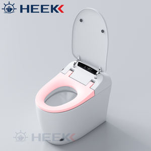 Nuevo diseño <span class=keywords><strong>Cisterna</strong></span> integrada Euro CE APROBADO P-trap Inodoro automático inteligente de una pieza sin requisito de presión de agua - Product Image 6