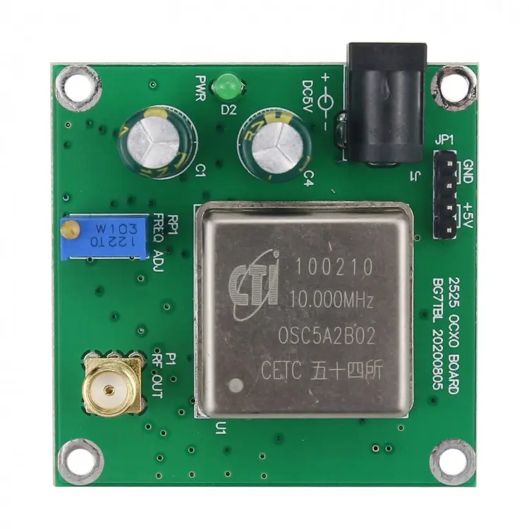 10MHz Constant Temperature Crystal Oscillator Sine Wave Output Frequency OCXO Board
