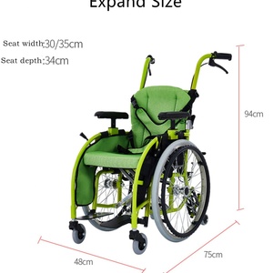 Manual Wheelchair for Children with Cerebral Palsy Aged 8-12 Years - Product Image 6