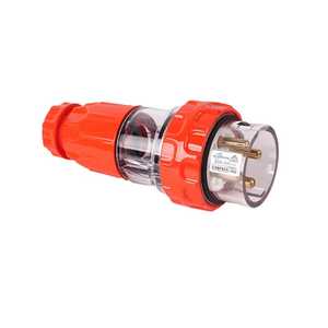 Australia Industrial IP66 Whole Cover 3phase 4Pin 500V 40A Vertical Type Electrical Combination Switch Socket PC Material - Product Image 4