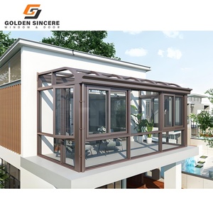 Habitación de vidrio de doble acristalamiento GS con características insonorizadas para techo o balcón - Product Image 1