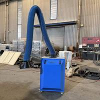 Extracteur de fumées de soudage à bras unique haute pureté pour l'élimination des gaz dangereux de la soudure