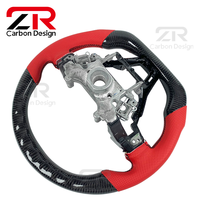Volant personnalisé en fibre de carbone avec LED pour Honda Accord 10e génération Sport, volant personnalisé pour Civic 10e et 11e génération, CRV, Odyssey