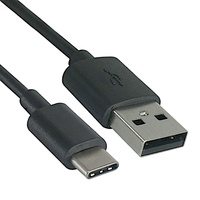 Kabel Pengisian Cepat USB Type-C untuk Transmisi Data Ponsel, Earphone, Komputer - Selubung PVC, Konduktor Tembaga Murni 1M/2M/3M
