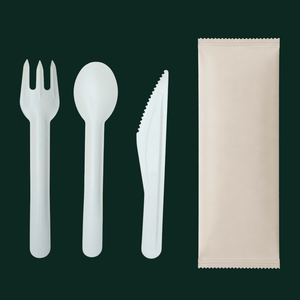 Juego de Cubiertos de Papel para Restaurante, con Cuchara, Tenedor y Cuchillo Biodegradables, para Kits de Comida, Servicio de Buffet y Empaque de Alimentos - Product Image 3