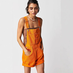2026 Loose Multi <b>Pockets</b> Shoulder Strap Jeans Overalls For Women Denim <b>Jumpsuit</b> - Product Image 2