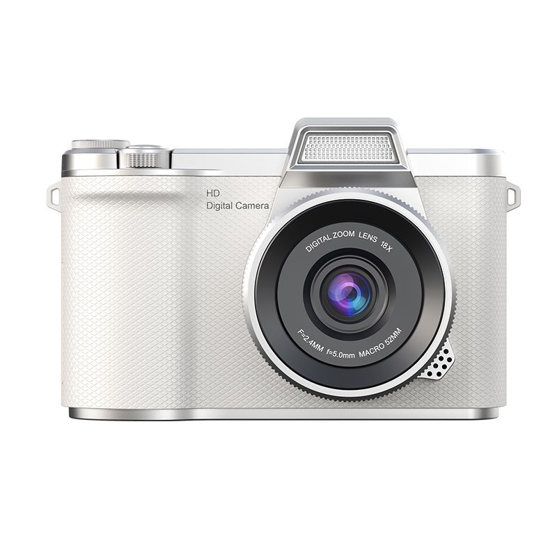 Новая HD двойная камера CMOS SD карта 4K видео распознавание лица Ретро Цифровая камера селфи портативный студенческий кампус подарки