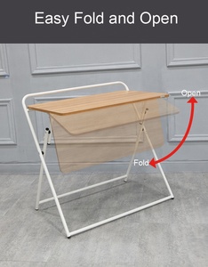 <strong>Folding</strong> Desk <strong>Computer</strong> Desk for Small Space Home Office Simple Laptop Writing <strong>Table</strong> - Product Image 4