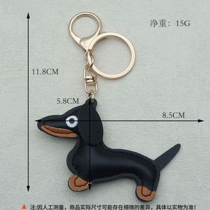 Porte-clés en métal chien teckel, pendentif mignon pour sac en cuir, décoration intérieure de voiture, cadeau pour amoureux des animaux, accessoire très prisé - Product Image 2