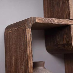 Étagères flottantes en <span class=keywords><strong>bois</strong></span> massif de haute qualité sur support mural décoration étagère murale de cheminée flottante - Product Image 3