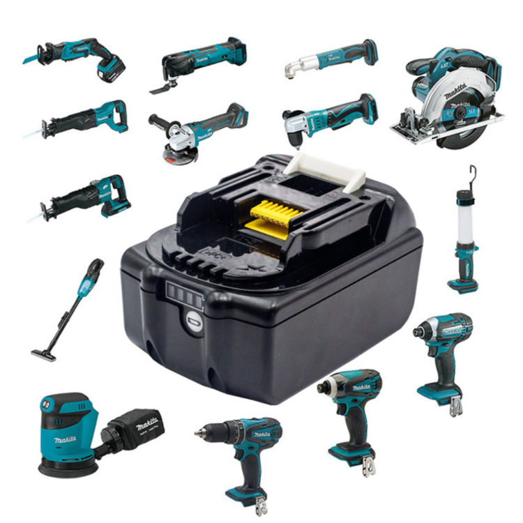 Оптовая продажа, сменный аккумулятор BL1860B, подходит для батареи makita 18 в, 6,0 Ач