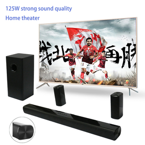Soundbar in Legno ODM 5.1ch con <span class=keywords><strong>Subwoofer</strong></span> per Audio Stereo a 360°, 180W, con Telecomando per Sistemi <span class=keywords><strong>Home</strong></span> <span class=keywords><strong>Theater</strong></span> - Product Image 4