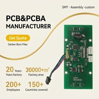 Fabricant professionnel de prototypes de circuits imprimés SMT DIP EMS, assemblage de circuits imprimés
