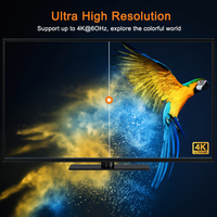 Vente en gros coque en aluminium 2.0 Version 4K haute définition Micro HDMI vers câble de conversion HDMI