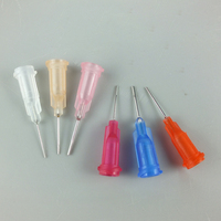 Nouvelle condition plastique acier bouche plate 10-27G aiguille de distribution demi-pouce aiguille en acier inoxydable