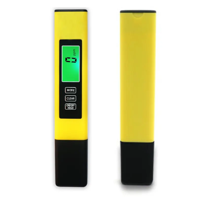 Water Conductivity Tester Hot Sale 3 In 1 Waterproof EC/TDS/ Temperature Tester Pen With Back Light For Testing Water Quality Conductivity Measuring Tool