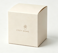 Boîte en papier personnalisée de bonne qualité pour emballage de bougies, bouteilles de cosmétiques recyclées, carton de maquillage, emballage de cosmétiques
