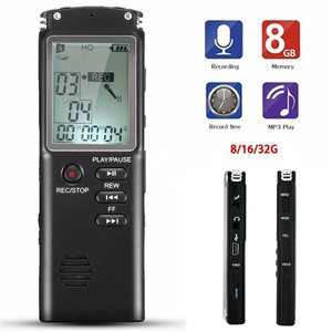 Ghi âm cầm tay bút với màn hình LCD máy nghe nhạc MP3 được xây dựng trong loa ghi âm liên tục 960 phút cho nghiên cứu/bài giảng/Kinh Doanh - Product Image 5
