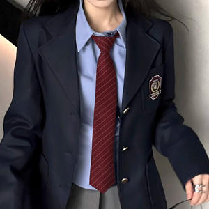 Corbatas a Rayas de 6 cm con Diseño Jacquard, Marca Tiyo, 100% Poliéster, Anti-Pilling, Formales para Hombres, Mujeres, Estudiantes, Uniformes, Negro, Gris, Rojo - Product Image 4