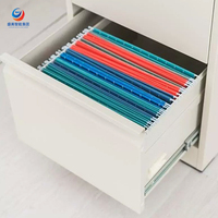 Armoire de classement verticale en métal de qualité industrielle avec cadre renforcé, rangement durable pour dossiers d'entrepôt