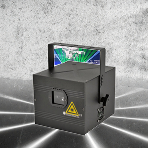 Luz láser RGB de 5W a todo color para escenario, DMX, activada por sonido, efecto de animación de haz para DJ - Product Image 2