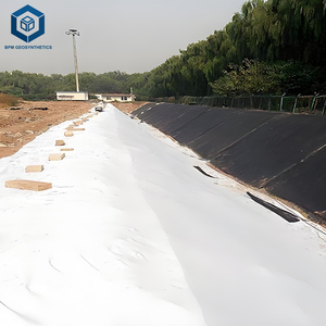 قماش جيوتكستايل أبيض وأسود عالي القوة بسعر المصنع مع مقاومة للأشعة فوق البنفسجية لحماية التربة والطرق - Product Image 5