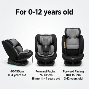 Nouveau design de siège auto pliable et rotatif pour bébé, portable, pour les enfants de 0 à 12 ans, capacité de charge de 36 kg, avec <span class=keywords><strong>ISOFIX</strong></span>, haute qualité - Product Image 1