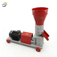 Machine à granulés d'aliments pour animaux de petite ferme, pour poulets, porcs, vaches, moutons, moulin à granulés à matrice plate pour l'alimentation des poulets et des lapins, usage agricole à petite échelle