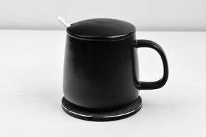 Cojín inalámbrico del cargador de la taza de café de <span class=keywords><strong>cer</strong></span>á<span class=keywords><strong>mica</strong></span> del calentador del control de temperatura de 55 grados Celsius - Product Image 2