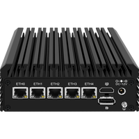 Zyns hield VPN-Firewall Intel J6426 Pfsense Ubuntu Linux 5*2,5g Rj45-Ethernet-Ports