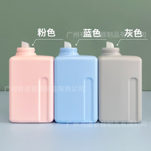 Botella de Plástico Cuadrada de HDPE de 300ml, 600ml, 1000ml para Detergente, Recarga de Lavandería, Envase General, Calibre 47mm - Product Image 3