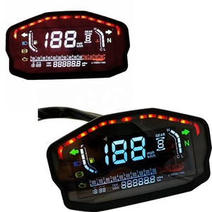 Pièces de moto Offre Spéciale en usine CQJB Compteur d'huile de température d'eau de vitesse LCD - Product Image 3