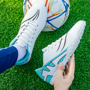 Scarpe da calcio Unisex di fascia alta per Futsal in erba naturale vera fodera in rete superiore in PU suola in gomma Design sportivo autunno inverno - Product Image 3