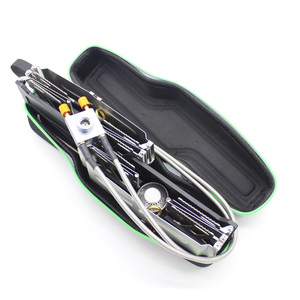 BRSポータブル屋外バックパッキングキャンプハイキングダブルバーナー防風屋外キャンプ折りたたみガスストーブツーリストバーナー - Product Image 5