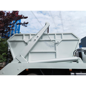 <b>Swing</b> Arm Skip <b>Bin</b> Garbage Truck Urban Municipal Waste Collection Shacman 10cbm Automatic Loading Efficient Waste Recycling - Product Image 6
