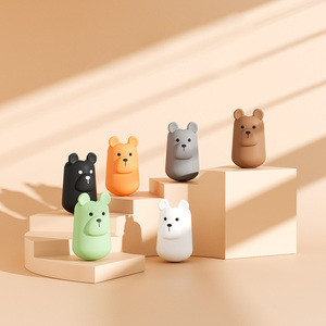 Anti-Collision Silicone <strong>Corner</strong> <strong>Table</strong> Edge Stick <strong>Protective</strong> Cover Safety Anti-Collision Silicone Baby Bear <strong>Protective</strong> <strong>Corner</strong> - Product Image 2