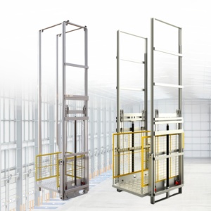 500kg 1 tonne petit ascenseur de cargaison Portable entrepôt fret marchandises ascenseur hydraulique <span class=keywords><strong>plate</strong></span>-<span class=keywords><strong>forme</strong></span> d'ascenseur - Product Image 2